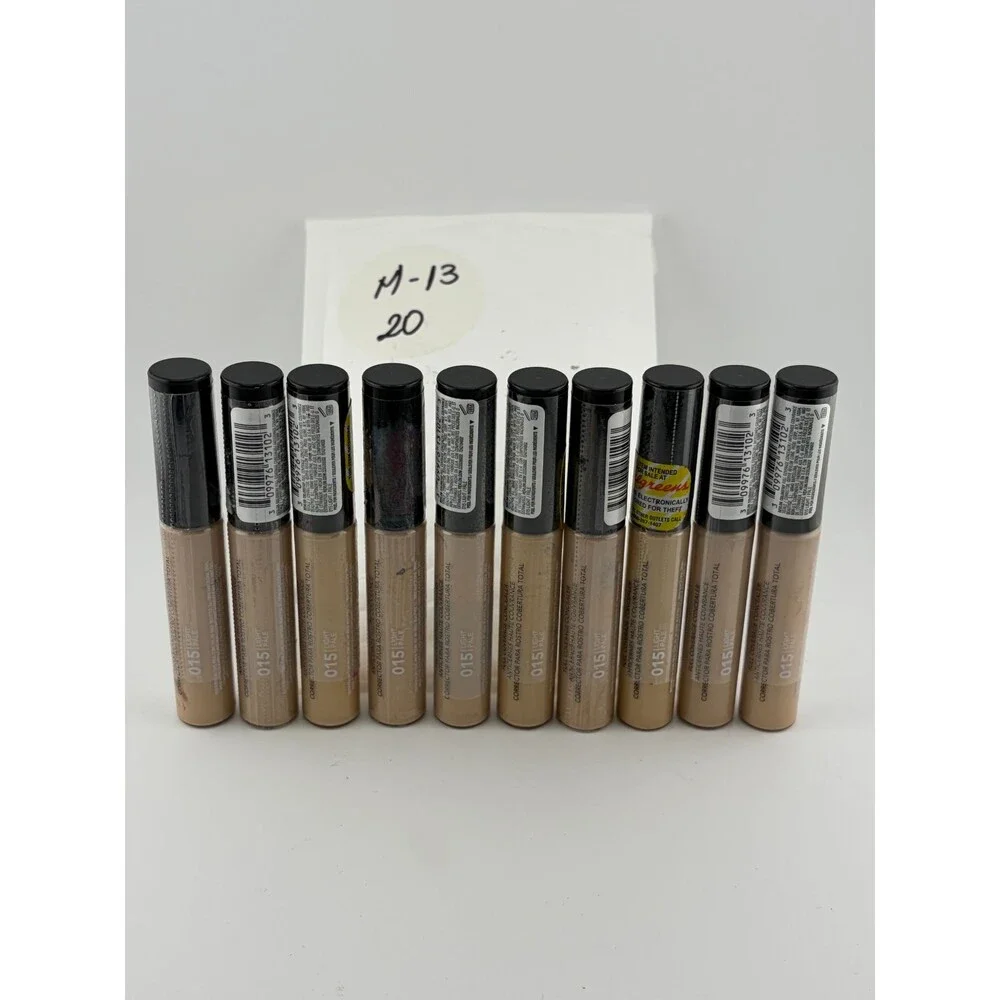New Revlon ColorStay Full Coverage Concealer Makeup 18M 015 Light - Set of 10